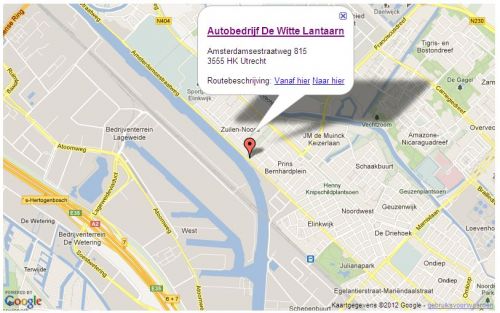Route de Witte Lantaarn Utrecht
